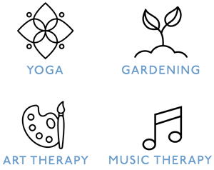 Experimental Therapies such as: Yoga, Gardening, Art Therapy, and Music Therapy