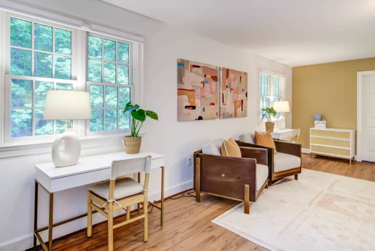 therapy room at amfm mental health treatment in Fairfax Station, VA