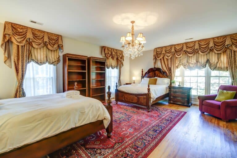 bedroom at mental health facility