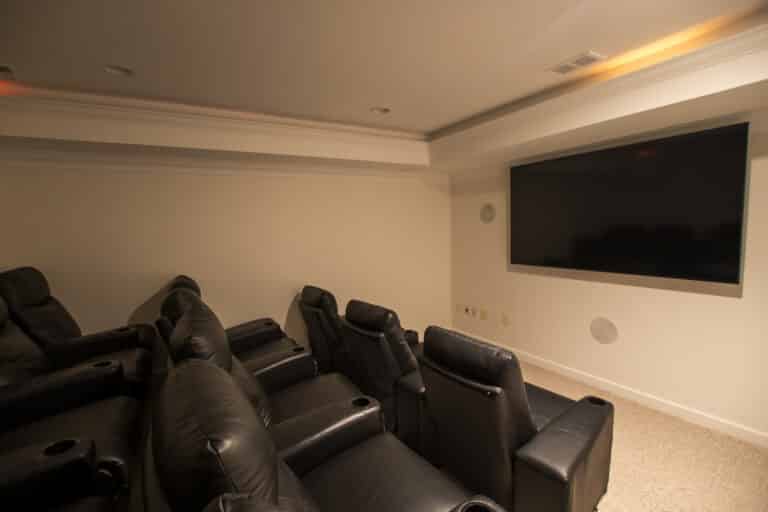 private movie room at amfm mental health treatment in annandale, va