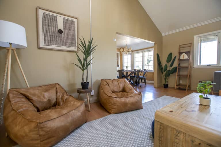 common area for residents at amfm mental health treatment on street of the blue lantern, dana point