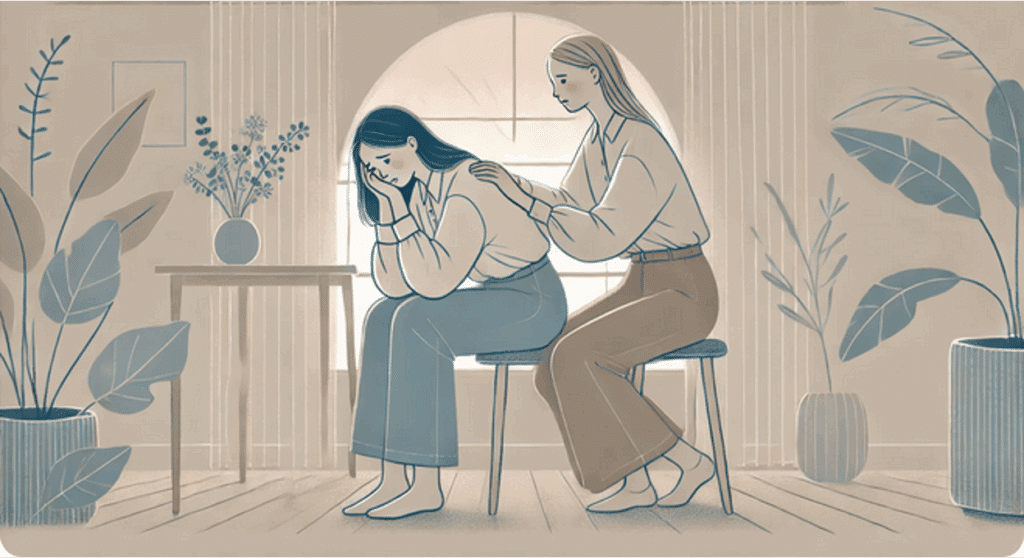 distressed friend | AMFM Treatment