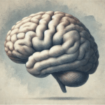 illustration of adhd brain vs normal brain