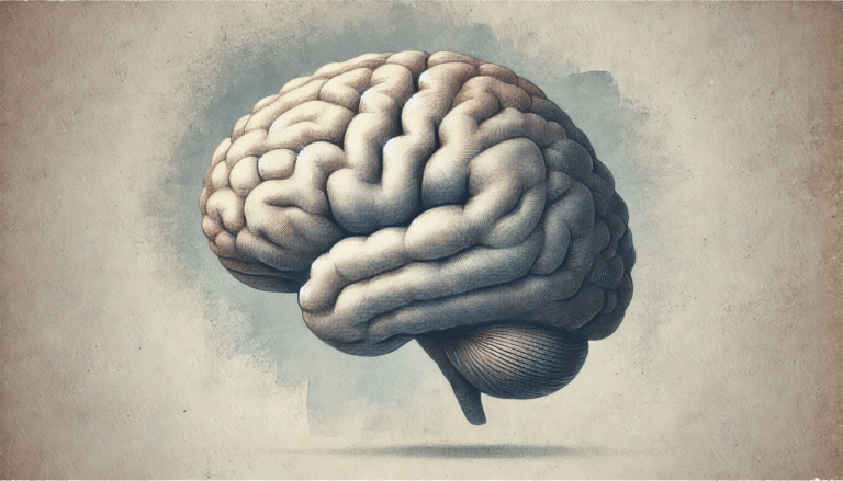 An illustration of the human brain
