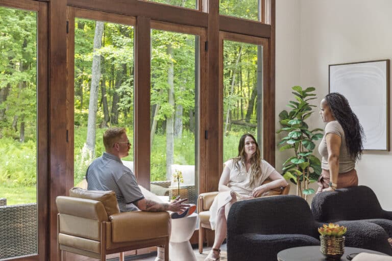 Enjoy the views while working on yourself.