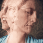 Woman showing two different personalities in need of personality disorder treatment