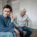 Man shouting at his wife, in need of treatment for narcissistic personality disorder in adults