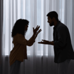 Couple arguing due to manipulative behaviors in bipolar disorder