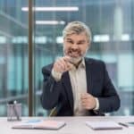 angry boss in need of workplace anger management