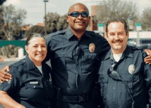 Three California cops representing the Police–Clinician Crisis Teams in California