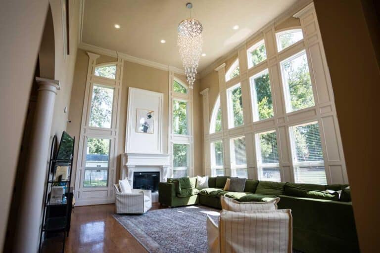 Living room at Browns Mill Road in Vienna, VA