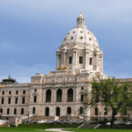 Minnesota state capitol building, where Minnesota behavioral health laws are passed