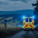 Mobile crisis response team in Minnesota on their way to an emergency