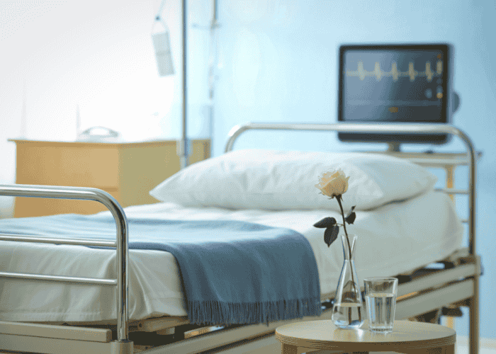 Minnesota treatment bed representing need for behavioral health funding in Minnesota