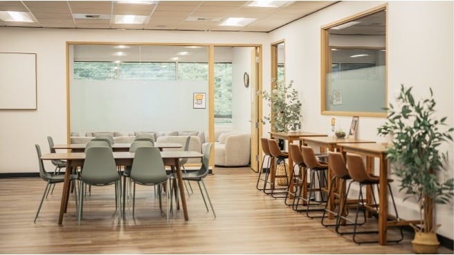 Comfortable and safe residential treatment environment at AMFM Mental Health Treatment centers.