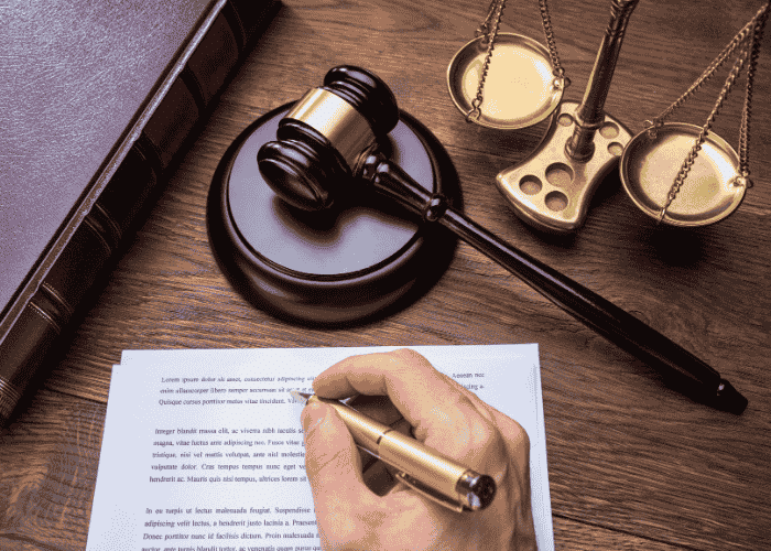 Judge making a decision about involuntary mental health detention in Virginia