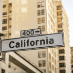 California sign representing California's mental health laws