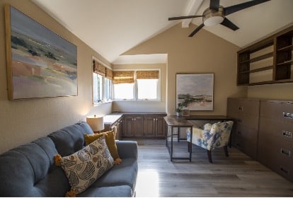 AMFM residential mental health facility with warm, home-like interior supporting adults with ADHD and co-occurring conditions.