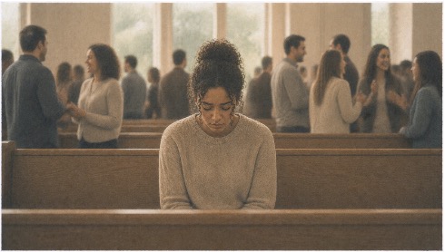 Woman struggling with isolation in her religious group 