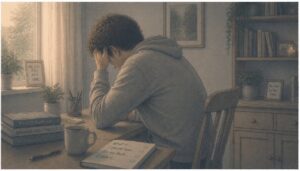 Man struggling with OCD guilt due to the nature of his obsessions