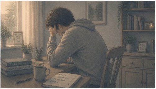 Man struggling with OCD guilt due to the nature of his obsessions